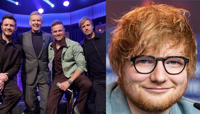 Westlife owe Ed Sheeran a lot