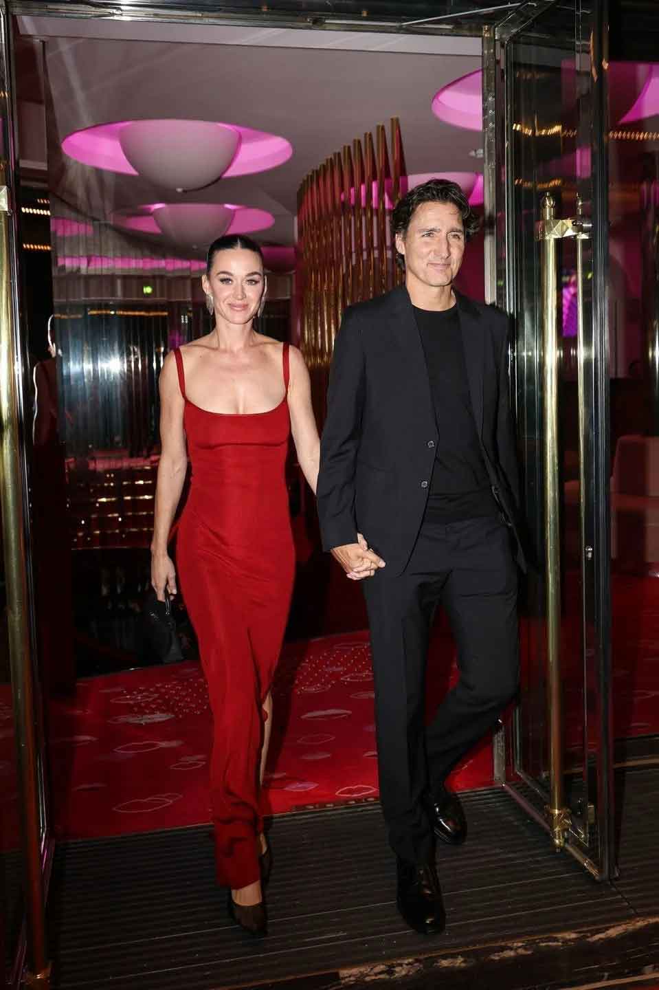 Katy Perry and Justin Trudeau
