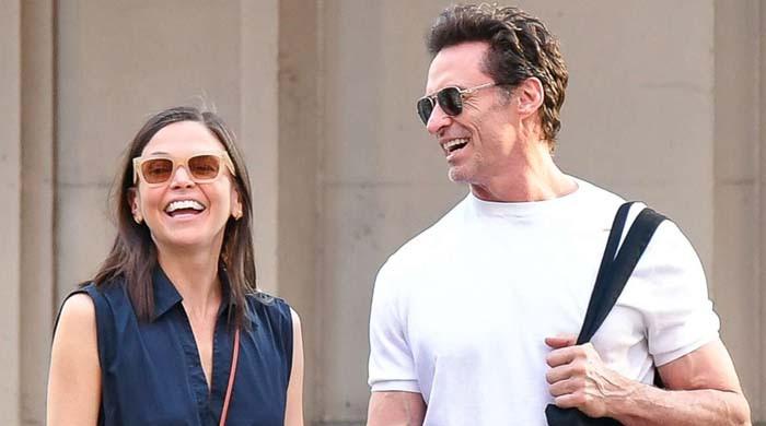 Hugh Jackman, Sutton Foster make official red carpet debut