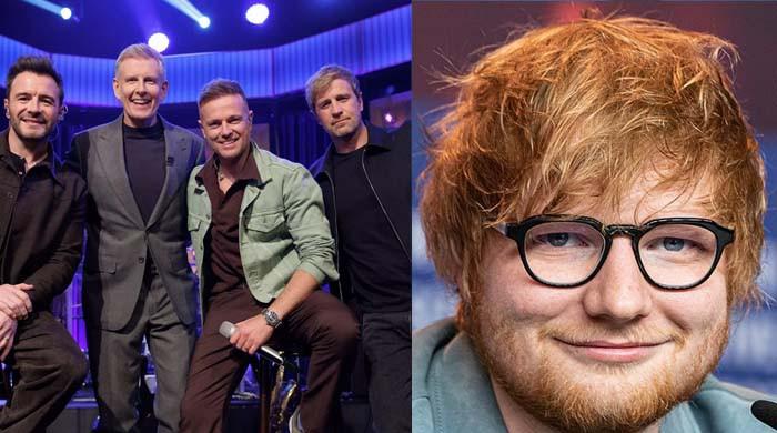 Westlife gush over Ed Sheeran