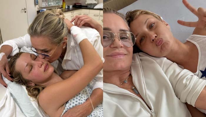 Yolanda Hadid shared hospital photos of daughter Bella Hadids Lyme disease fight