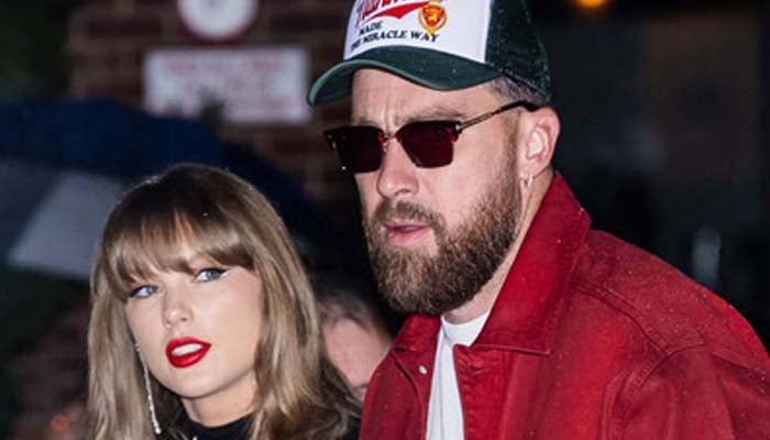 Travis Kelce recreates Taylor Swifts The Fate of Ophelia moves