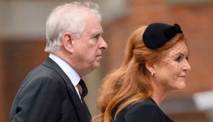 Prince Andrew and Sarah Ferguson: File photo