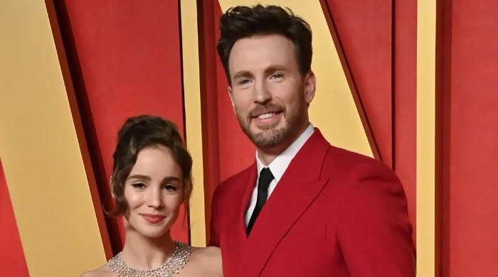 Chris Evans welcomes first baby with wife Alba Baptista