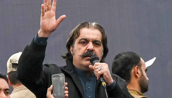 This undated image shows former KP CM Ali Amin Gandapur. — AFP