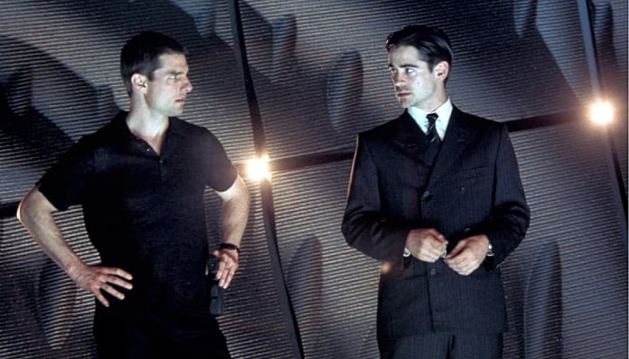 Photo: Colin Farrell explains why filming Minority Report with Tom Cruise became worst day