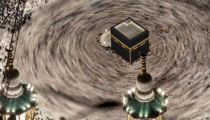 A general view of Muslims performing Umrah at the Grand Mosque on the eve of 29th Ramadan, in the holy city of Makkah, Saudi Arabia, April 7, 2024. — Reuters