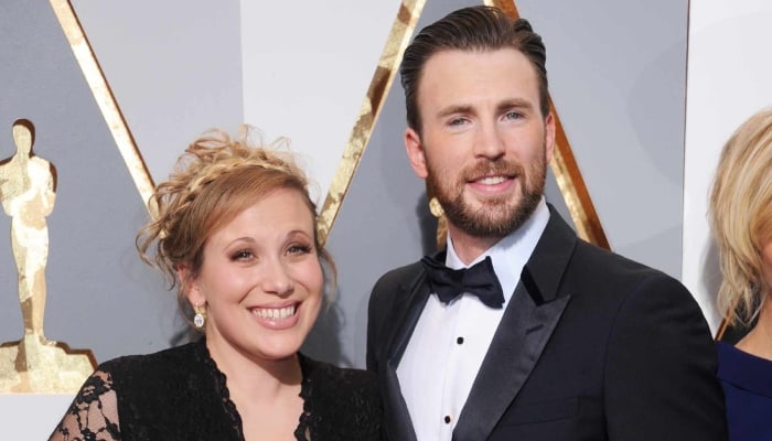 Photo: Chris Evans with mother Lisa Evans