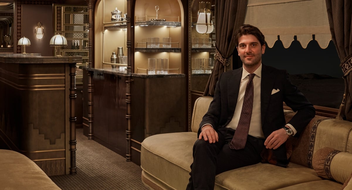 Paolo Barletta, chief executive of Arsenale Group, the Italian company building Etihad Rails luxury train — Arsenale Group