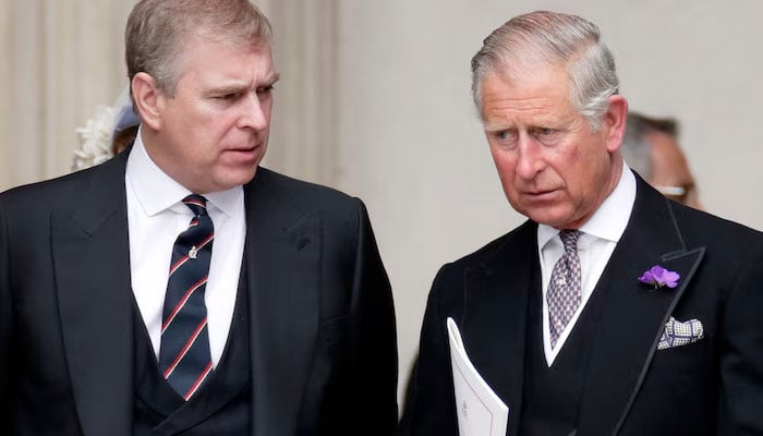 King Charles furious with his brother Andrew amid fall from grace