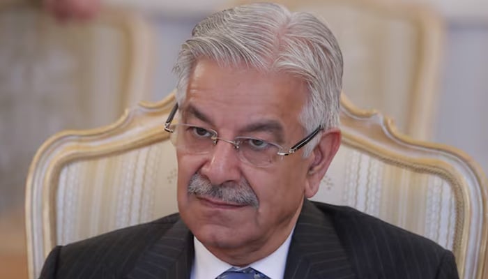 Pakistani Foreign Minister Khawaja Asif attends a meeting with his Russian counterpart Sergei Lavrov in Moscow, Russia February 20, 2018. — Reuters