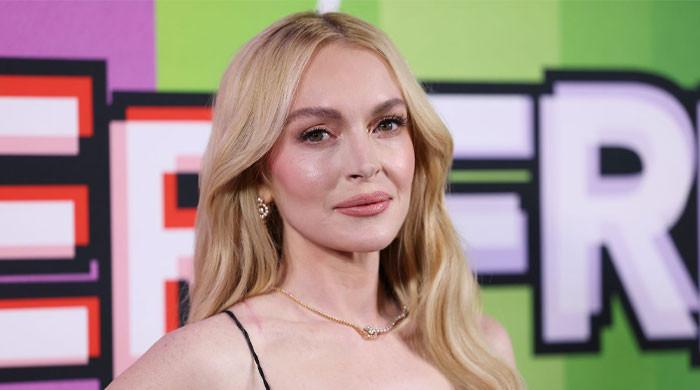 Lindsay Lohan shares her family's Halloween look this year