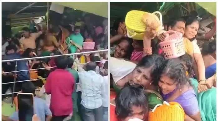 Indian temple stampede kills nine, injures several