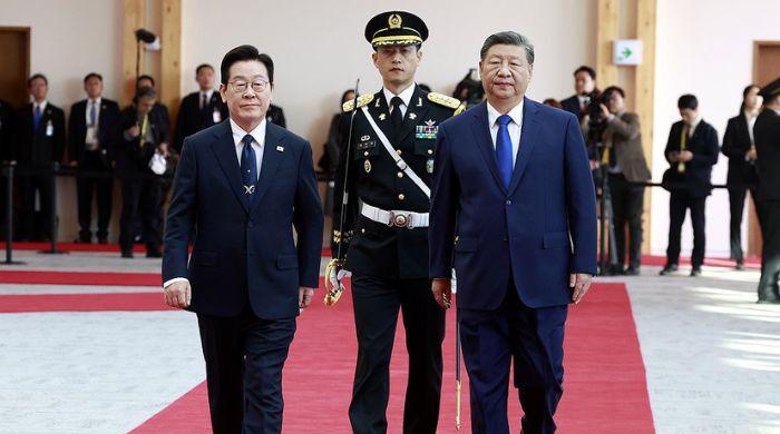 South Korean President Lee tries to ease tensions with North Korea, seeks China's help