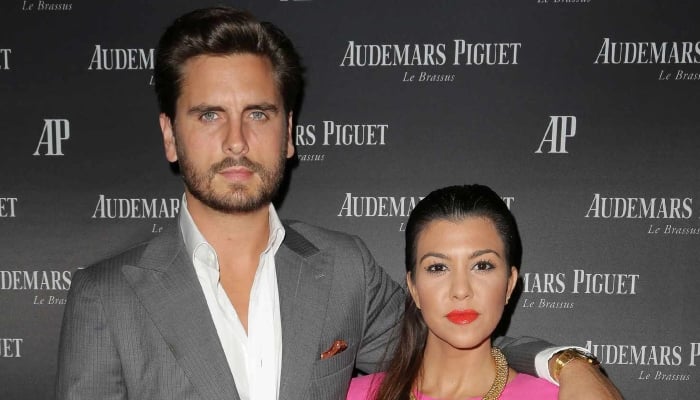 Photo: Kourtney Kardashian and Scott Disick