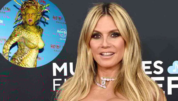 Heidi Klum shares how long it took to recreate Medusa for Halloween