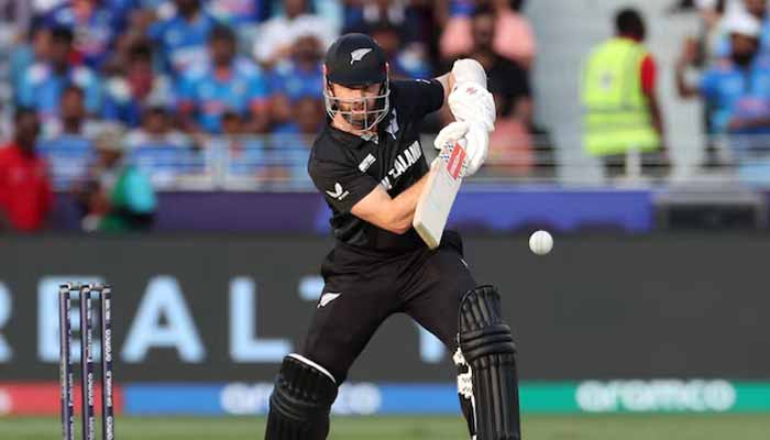 This undated image shows New Zealands Kane Williamson in action during a match at Dubai International Stadium. — Reuters