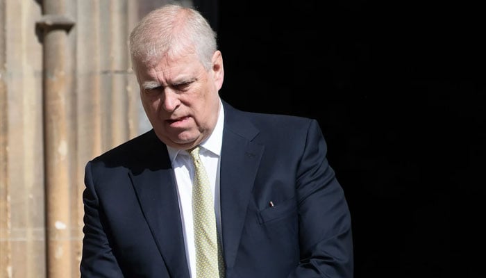 Andrew has just found himself being hung out to dry