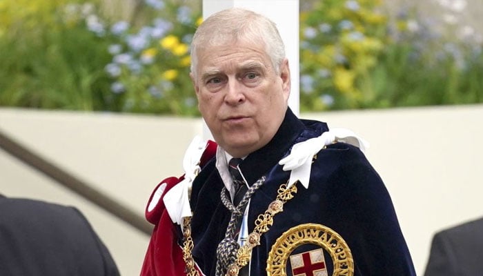 Andrew Mountbatten Windsor reminded of all he has to be thankful for