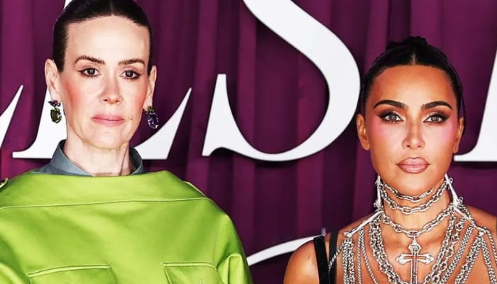 Sarah Paulson details hilarious encounter with Kim Kardashian on Alls Fair set