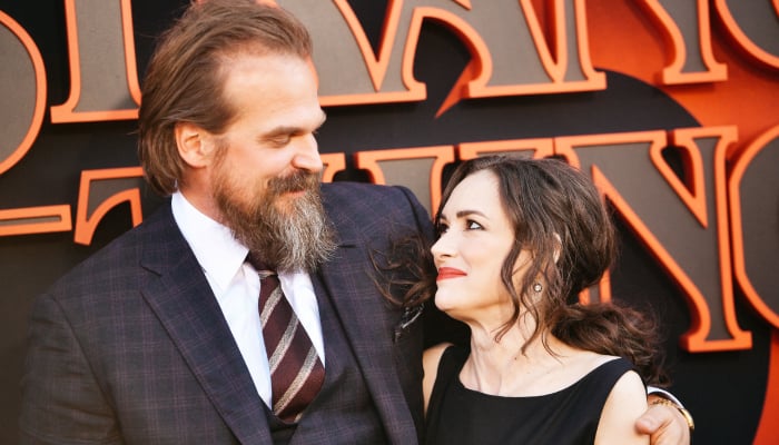David Harbour gushes Stranger Things over Winona Ryder