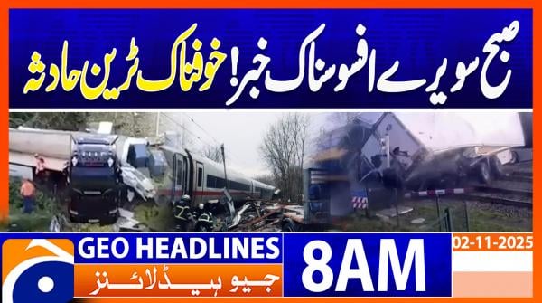 Geo Headlines 8AM | 02 November 2025  | #GEONEWS
