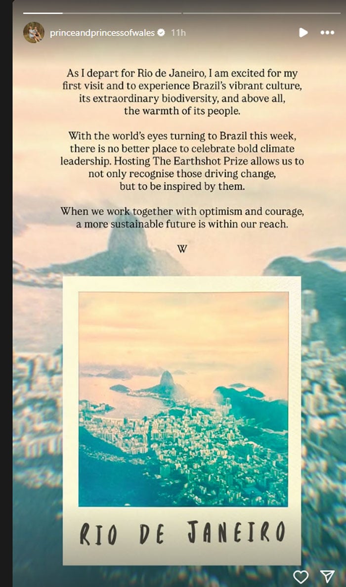 Excited Prince William talks about optimism and courage after Andrew saga