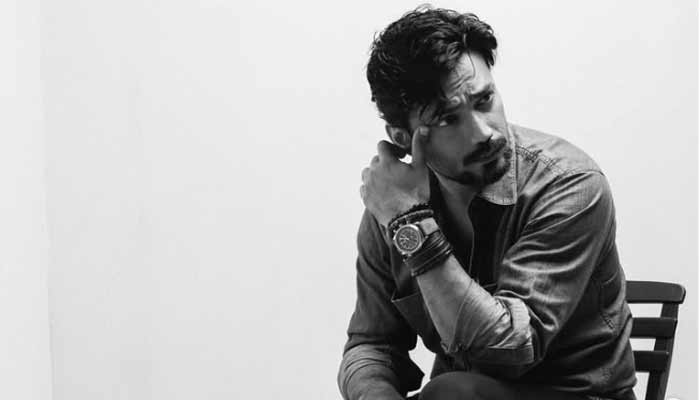 Actor Zahid Ahmed poses while photoshoot. —Instagram/@zahid.ahmed.official