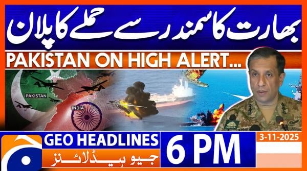 Geo News Headlines 6 PM | 3rd November 2025