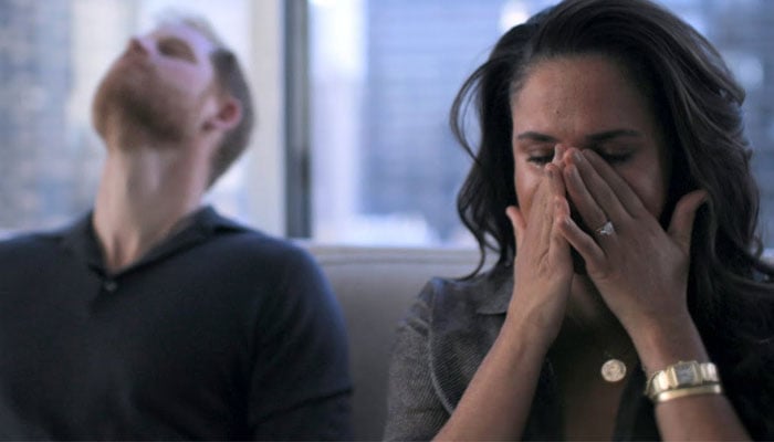 Prince Harry’s behaviour in Meghan Markle’s new post leaves viewers puzzled