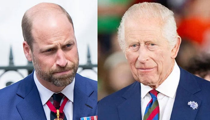 King Charles hands over the crown to Prince William?