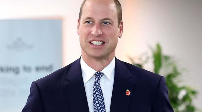 Prince William plays football at Rio's iconic Maracana Stadium
