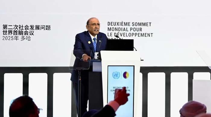 Zardari urges global financial reforms, debt relief to support social development