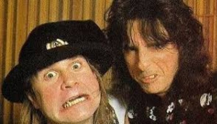 Photo: Alice Cooper and Ozzy Osbourne