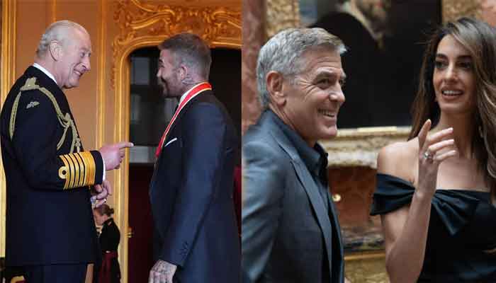 David Beckham gives King Charles what even George and Amal Clooney couldnt