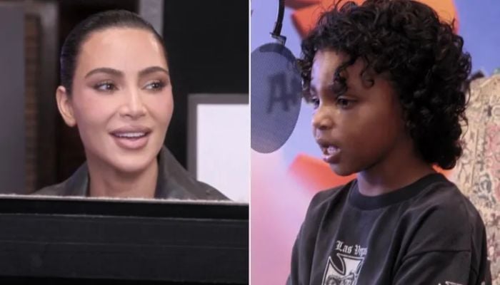 Kim Kardashian praises her son Psalms voice