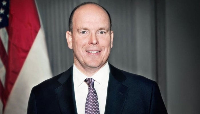 Prince Albert II of Monaco kicks off a visit to the Paraguayan Olympic Center