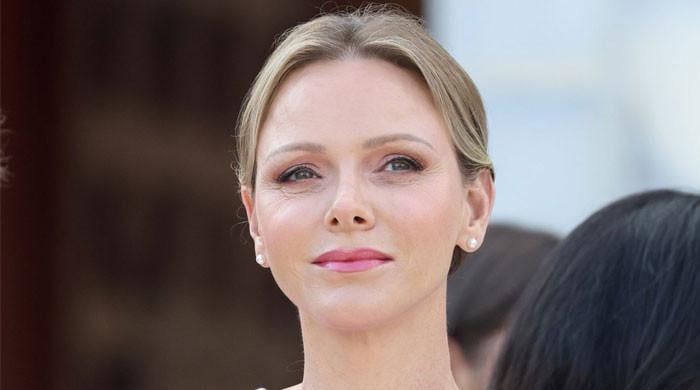 Princess Charlene awards U16 Monaco Rugby Sevens team winners