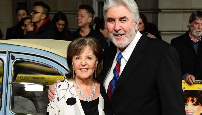 Pauline Collins and her husband John Alderton