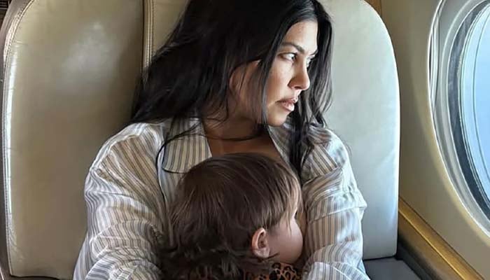 Kourtney Kardashian gets emotional in touching tribute to son Rocky