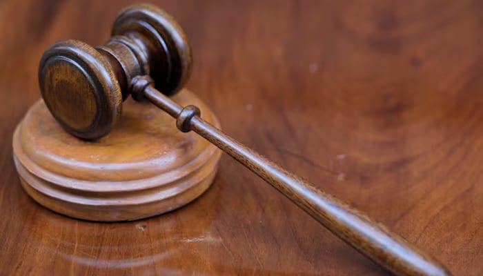 A gavel and a block is pictured at the George Glazer Gallery antique store in this illustration picture taken in Manhattan, New York City, US, August 18, 2020. — Reuters