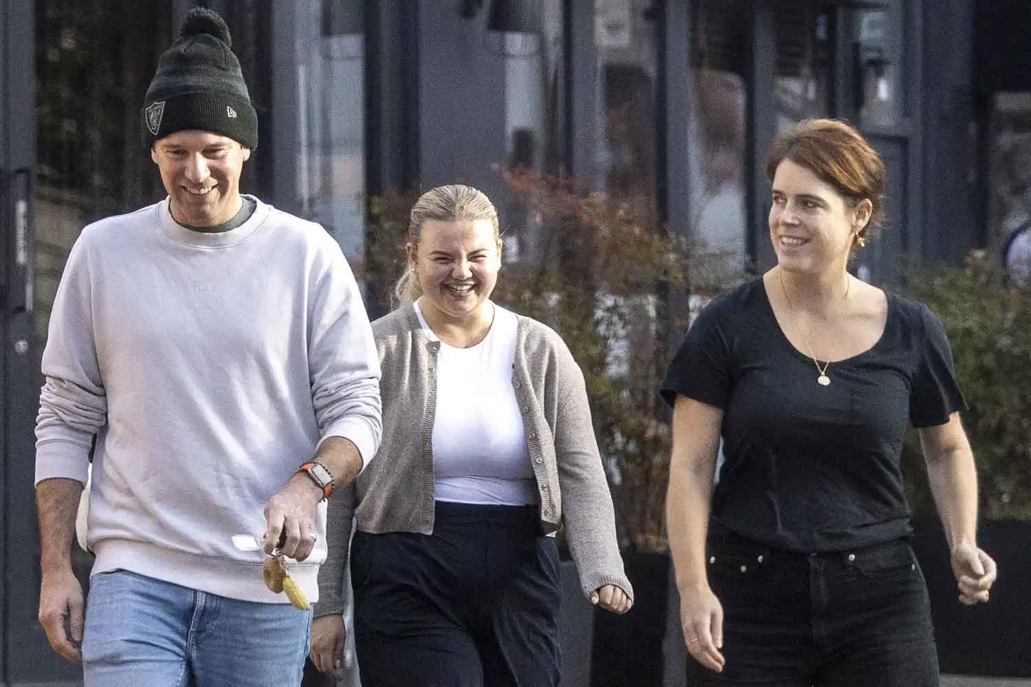Princess Eugenie with husband Jack Brooksbank