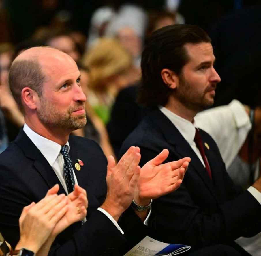 Prince William and Jason Knauf