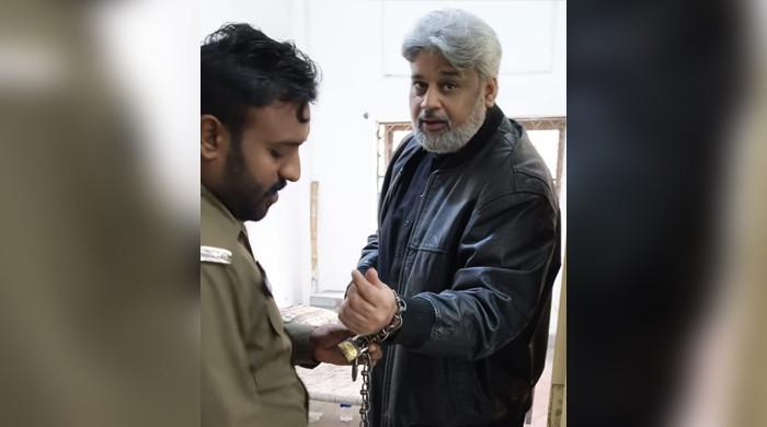 SIC chief Sahibzada Hamid Raza arrested in Faisalabad