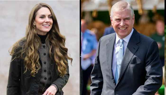 Kate Middleton and Andrew