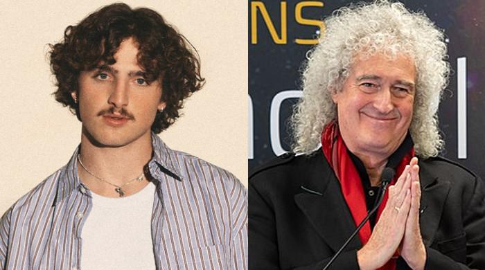 Benson Boone, Brian May rock the London stage with 'Bohemian Rhapsody'