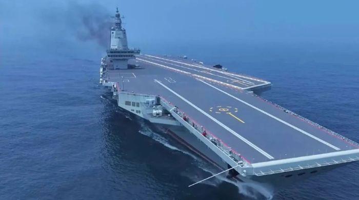 China unveilsï¿¡5.4 bn Fujian, its most advanced aircraft carrier yet