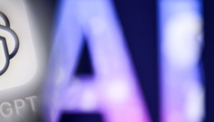 This photograph, taken in Frankfurt am Main, western Germany, on September 1, 2025, shows the letters AI for Artificial Intelligence on a laptop screen. — AFP