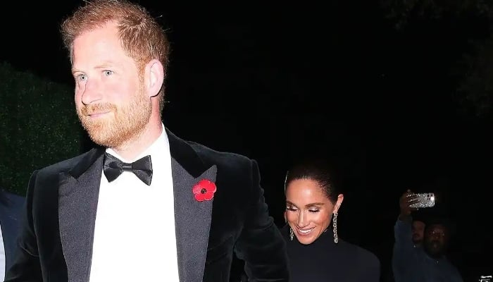 Prince Harry seems worried as Meghan enjoys limelight at major event