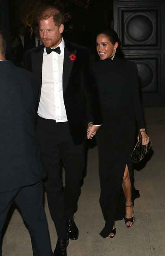 In pictures: Prince Harry and Meghan Markle at Kris Jenners birthday party